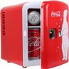 Coca Cola Polar Bear Mini Fridge Compact and Cute Refrigerator for Bedroom Office Dorm Travel Skincare Snacks and Drinks Small Portable Fridge with Adorable Polar Bear Design Perfect for Any Space view 1