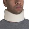 OTC Cervical Collar, Soft Contour Foam, Neck Support Brace, White Narrow 2.5" Depth, Medium view 1