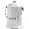 Norpro, White , 1 Gallon Ceramic Compost Keeper, One Size view 1