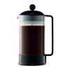 Bodum 34oz Brazil French Press Coffee Maker, High-Heat Borosilicate Glass, Black - Made in Portugal view 1