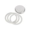 Bialetti Moka Express 6 Cup Replacement Filter and 3 Gaskets , White view 4