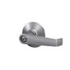 Schlage F40 ELA 626 Elan Door Lever, Bed & Bath Privacy Lock, Satin Chrome view 4