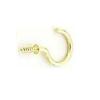 MINTCRAFT LR393 Solid Brass Cup Hook 1-1/2IN view 1