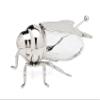 Godinger Honey Jar Silver Bee Themed Serverware Breakfast, Tea or Special Occasions view 1