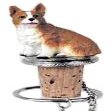 Conversation Concepts Hand Painted Corgi Bottle Stopper (Pembroke)