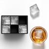 Silicone Ice Cube Trays  Large Silicone Molds for 2-Inch Ice Cubes and Spheres Whiskey Ice Cube Trays with Lids for Cocktails & Bourbon  Set of 2 view 4