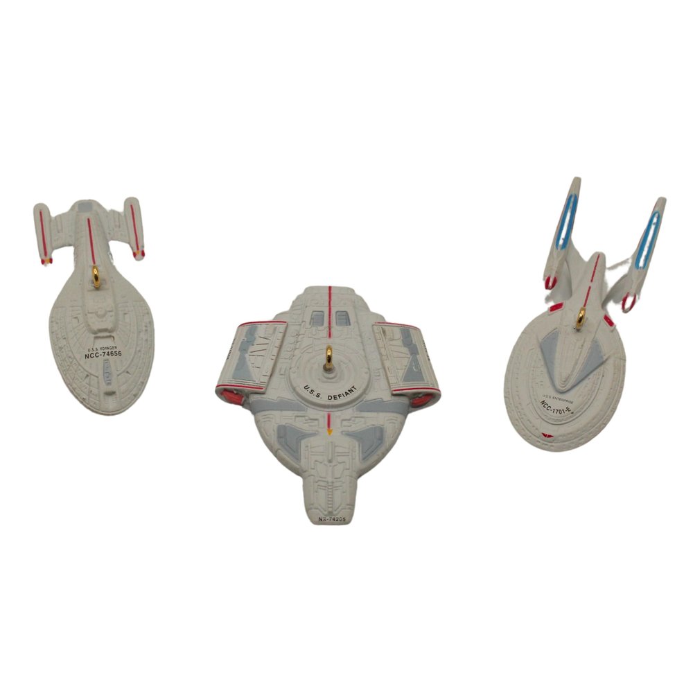 Starfleet Legends - Star Trek Deep Space Nine - Hallmark Keepsake Ornament Set of 3