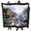 Pure Country Weavers Going Home Blanket by James Lee - Garden Floral Gift Tapestry Throw Woven from Cotton - Made in The USA (72x54) view 1