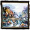 Pure Country Weavers Going Home Blanket by James Lee - Garden Floral Gift Tapestry Throw Woven from Cotton - Made in The USA (72x54) view 4