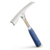ESTWING Bricklayer's/Mason's Hammer - 24 oz USA Made Masonry Tool with Forged Steel Construction & Shock Reduction Grip - E3-24BLC view 1