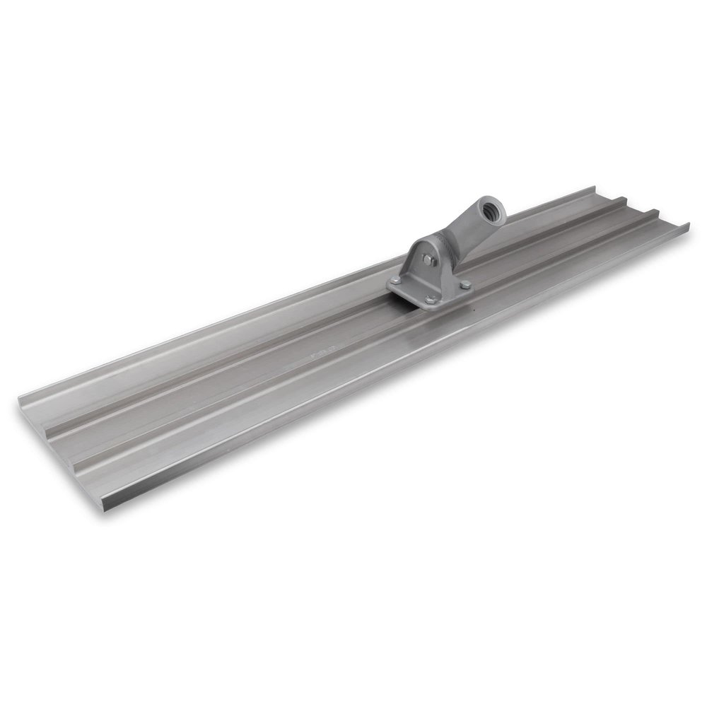QLT By MARSHALLTOWN 48 Inch Magnesium Concrete Bull Float with Bracket, Extruded Magnesium Alloy Blade, Square End Blade, Made in the USA, MB48