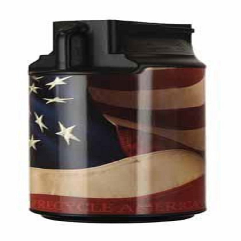 Dial Industries Easy Pull Heavy Duty Wall Mounted Beer, Soda, Aluminum 12oz Can Crusher Collection Bin