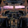 Boeing 747-400 Flight Deck Poster 36 x 24in view 1