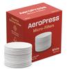 AeroPress Coffee Maker White Paper Micro-Filters, Compostable Coffee Filters Made From White, Chlorine-Free Paper, Fits Standard Size AeroPress Manual Coffee Makers, 350 Count view 1