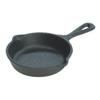 Lodge 3.5 Inch Miniature Cast Iron Pre-Seasoned Skillet  Signature Teardrop Handle - Use in the Oven, on the Stove, on the Grill, or Over a Campfire, Black view 1