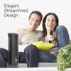 Lasko Air Stik Ulta-Slim Oscillating Desktop Fan, 2 Speeds, for Bedroom, Living Room, Office, 14", Gray, 4000 view 3