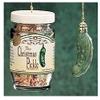 Roman 2-Piece Exclusive Christmas Pickle and Decorated Glass Jar Hanging Ornament, 1.5-Inch view 2