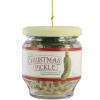 Roman 2-Piece Exclusive Christmas Pickle and Decorated Glass Jar Hanging Ornament, 1.5-Inch view 4