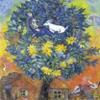 Autumn in the Village by Marc Chagall 27"x22" Art Print Poster view 2