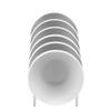 Calypso Basics 100% Melamine Cereal Bowls Set of 6,16 oz, BPA Free, Break-Resistant, Dishwasher Safe, Lightweight Plastic Bowls for Cereal, Soup, Ice Cream, Picnics, White by Reston Lloyd view 2
