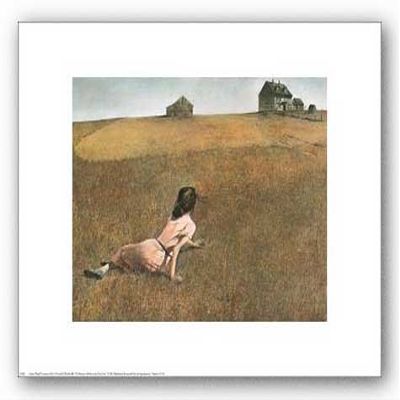 Christina's World by Andrew Wyeth 14"x11" Art Print Poster
