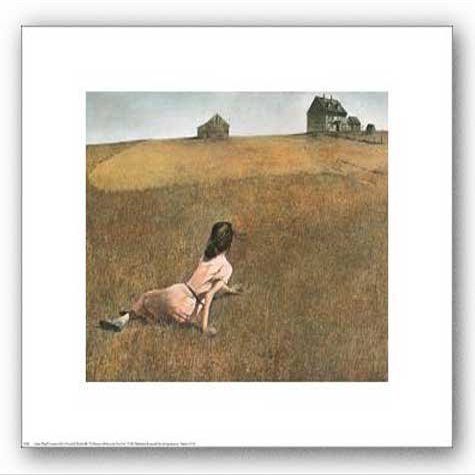 Christina's World by Andrew Wyeth 14"x11" Art Print Poster