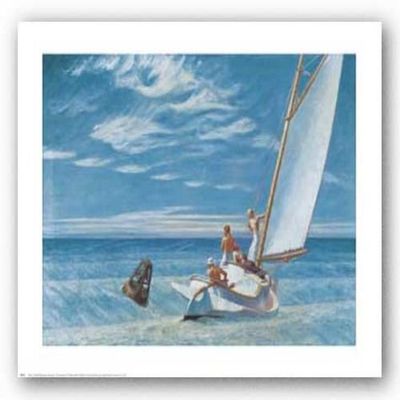 New York Graphics Ground Swell by Edward Hopper 26.75"x19.5" Art Print Poster
