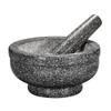 Cilio Granite Giant Mortar And Pestle - 5 x 6.75, 5" x 6.75" - Kitchen Mortar Pestle view 1
