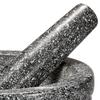 Cilio Granite Giant Mortar And Pestle - 5 x 6.75, 5" x 6.75" - Kitchen Mortar Pestle view 3
