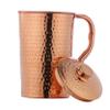 Pure Copper Hammered Water Jug UNLINED, UNCOATED and LACQURE FREE (Copper Pitcher) for Ayurveda Health Benefits - 1500 Ml (50.7 US Fl Oz) Capacity view 3