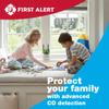 First Alert CO400 Carbon Monoxide (CO) Detector, Battery Operated Alarm, 1-Pack view 2