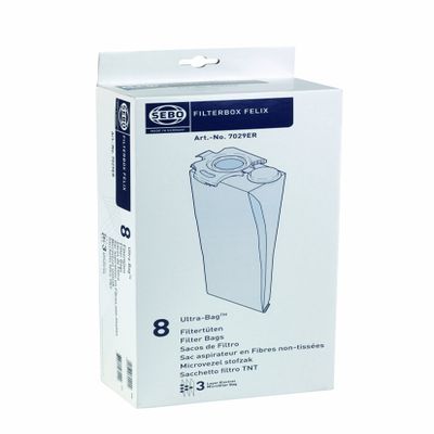 Sebo Filterbox Felix ULTRA 7029ER 8-Pack NEW Cloth Bag