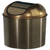 Umbra Mezzo Swing-Top Waste Can, 2.5-Gallon (10 L), Bronze view 1