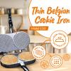 C Palmer Thin Belgian Cookie Iron, Model 1110, Made in the USA view 2