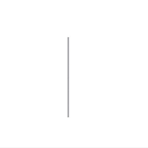 Hunter 26327 36-Inch Downrod, White
