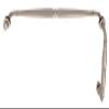 C.R. Laurence V1C8X18BN CRL Brushed Nickel Victorian Style Combination 8" Pull Handle 18" Towel Bar view 1