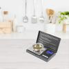 American Weigh Scales Digital Pocket Scale 600g x 0.1g with LCD Display Gram, Ounce, Carat, Grain for Coins, Jewellery, Gemstones, Metals, Kitchen, Food & Medicines  Black view 2