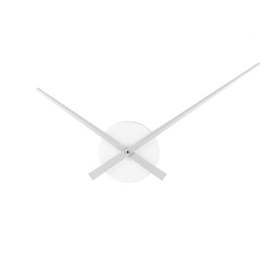 Karlsson Little Big Time Mini Wall Clock Silver - Modern Decorative Clock for Home Decor