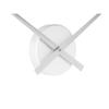 Karlsson Little Big Time Mini Wall Clock Silver - Modern Decorative Clock for Home Decor view 4