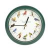Mark Feldstein, Audubon Singing Bird Clock, 8 Inch, Green view 1