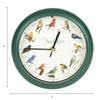 Mark Feldstein, Audubon Singing Bird Clock, 8 Inch, Green view 2