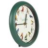 Mark Feldstein, Audubon Singing Bird Clock, 8 Inch, Green view 4