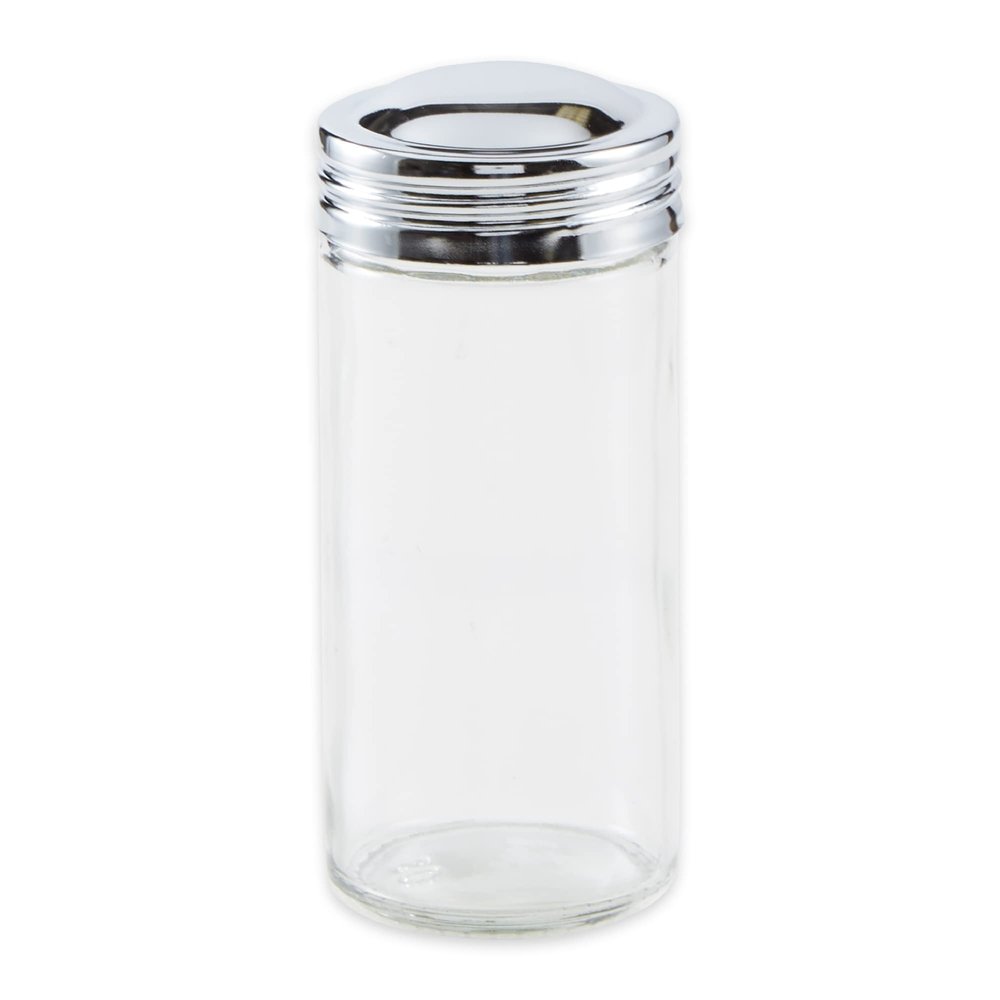 RSVP Individual Clear Glass Spice Jar