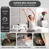 Sonic Bomb Dual Extra Loud Alarm Clock with Bed Shaker, Black | Sonic Alert Vibrating, Heavy Sleepers, Battery Backup | Wake with a Shake view 2