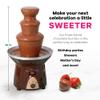 Wilton Chocolate Pro Chocolate Fountain and Fondue Fountain - Designed to Keep Chocolate Melted for Easy Treat Dipping, 3-Tier, 16-Inches Tall, 4-lb Capacity view 3