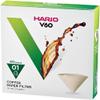 Hario V60 Paper Coffee Filter, Size 01, Natural, 40ct Box view 1