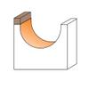 CMT 814.127.11B Round Nose Bit, 1/4-Inch Shank, 1/4-Inch Radius view 2