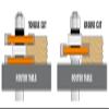 CMT 800.626.11 2-Piece Tongue & Groove Set, 1/2-Inch Shank view 3