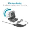 Polder Classic Digital Thermometer and Timer, Meat Thermometer for Cooking, Stainless Steel Probe, 24-Hour Countdown Timer with 40" Long, High-Heat Silicone Cord view 3