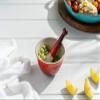 Le Creuset Stoneware Mortar and Pestle Set, 10 oz., White view 2